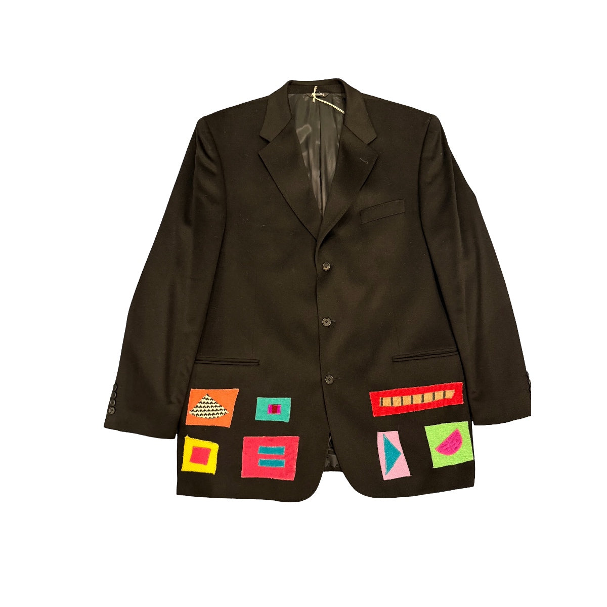 Cashmere Color Block Blazer