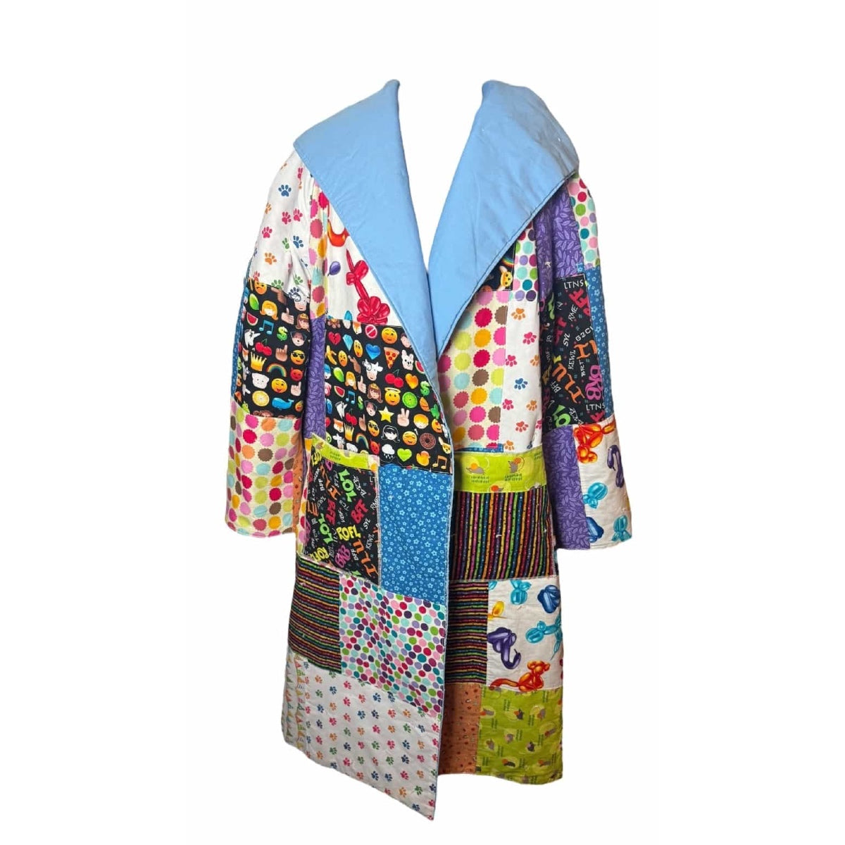Patchwork Quilt Hooded Coat