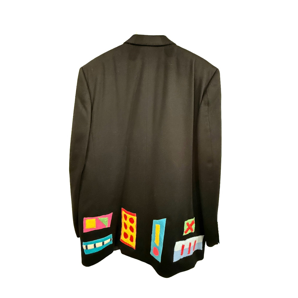 Cashmere Color Block Blazer