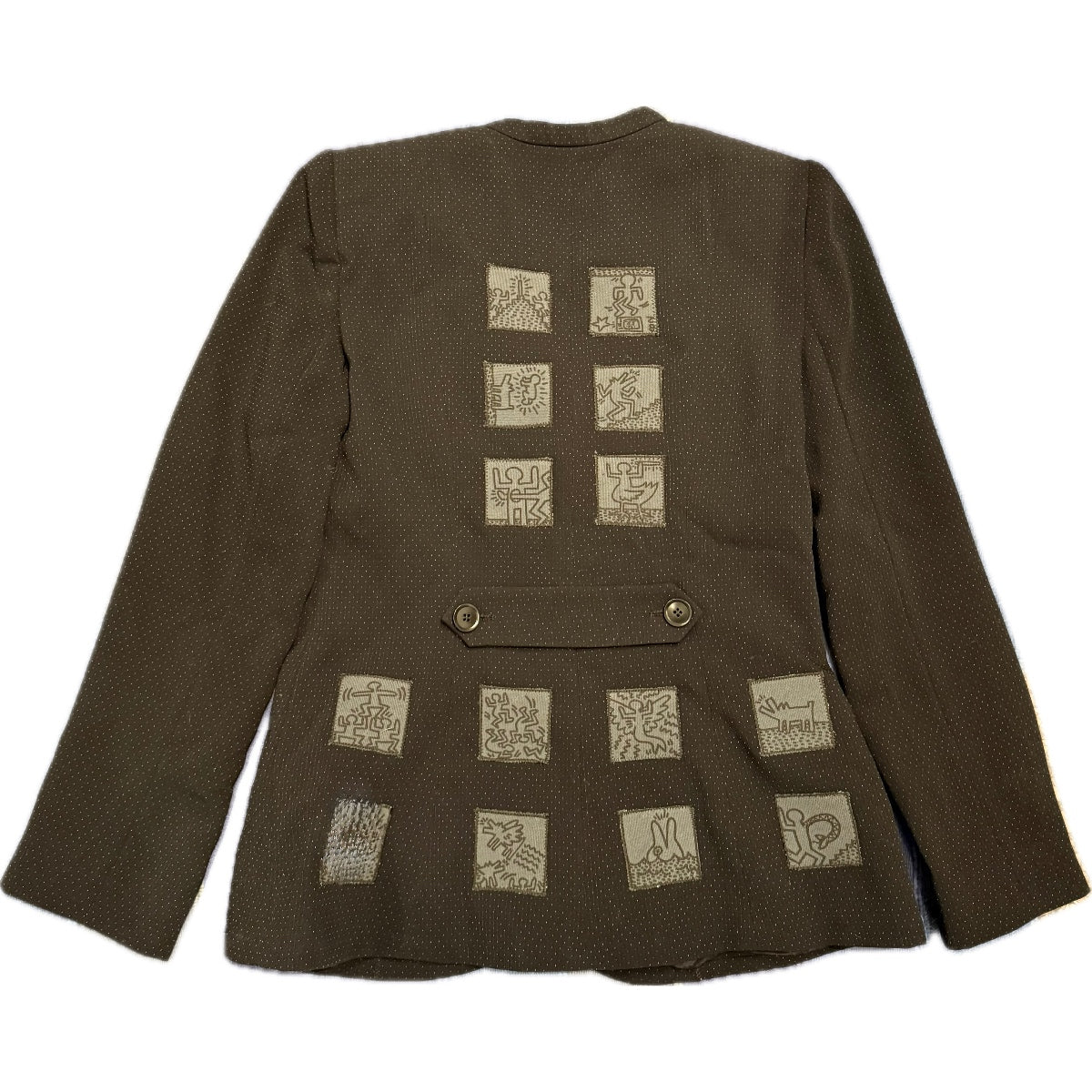 Keith Haring on Armani Jacket