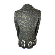 Animal Print Blazer with Bears