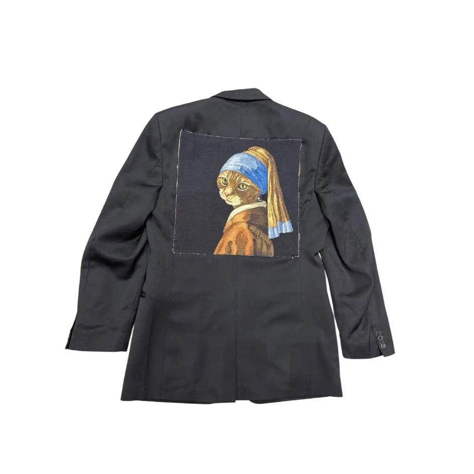 Cat with the Pearl Earring Blazer