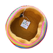 T-shirt Strip Mustard Beret