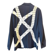 Carpe Diem Painted Black Theory Blazer