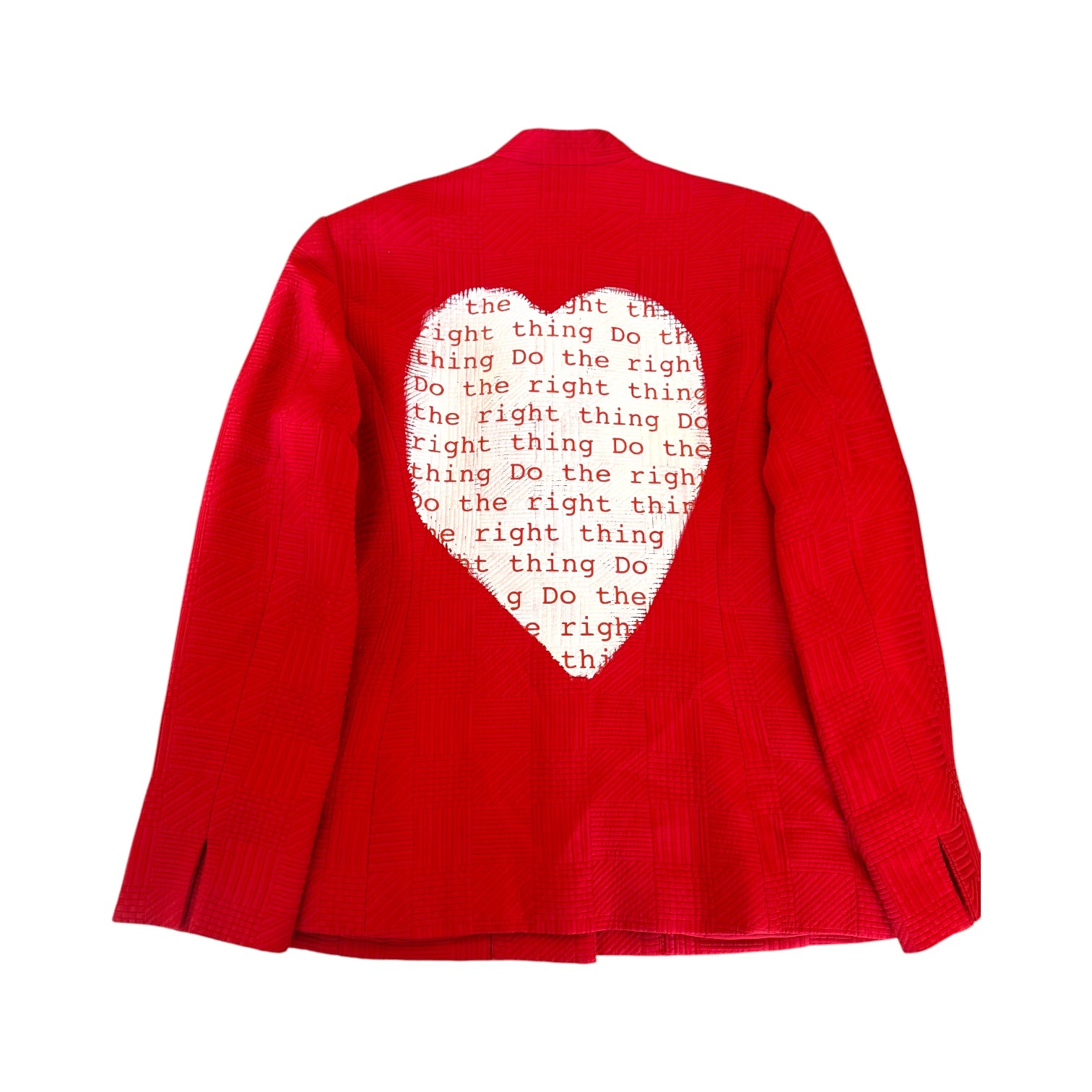Red Do the Right Thing Blazer