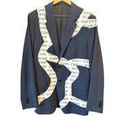 Carpe Diem Painted Black Theory Blazer