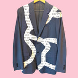 Carpe Diem Painted Black Theory Blazer