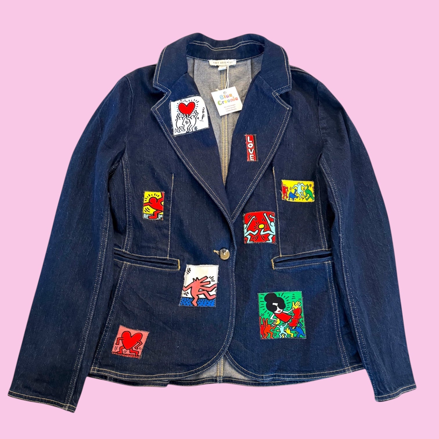 Denim Keith Haring Jacket