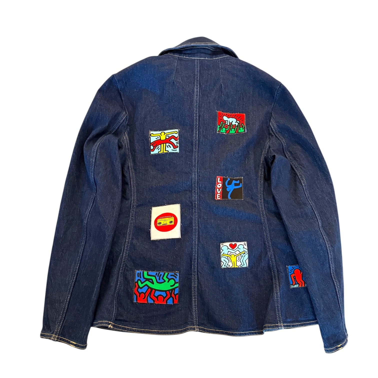 Denin Keith Haring Jacket