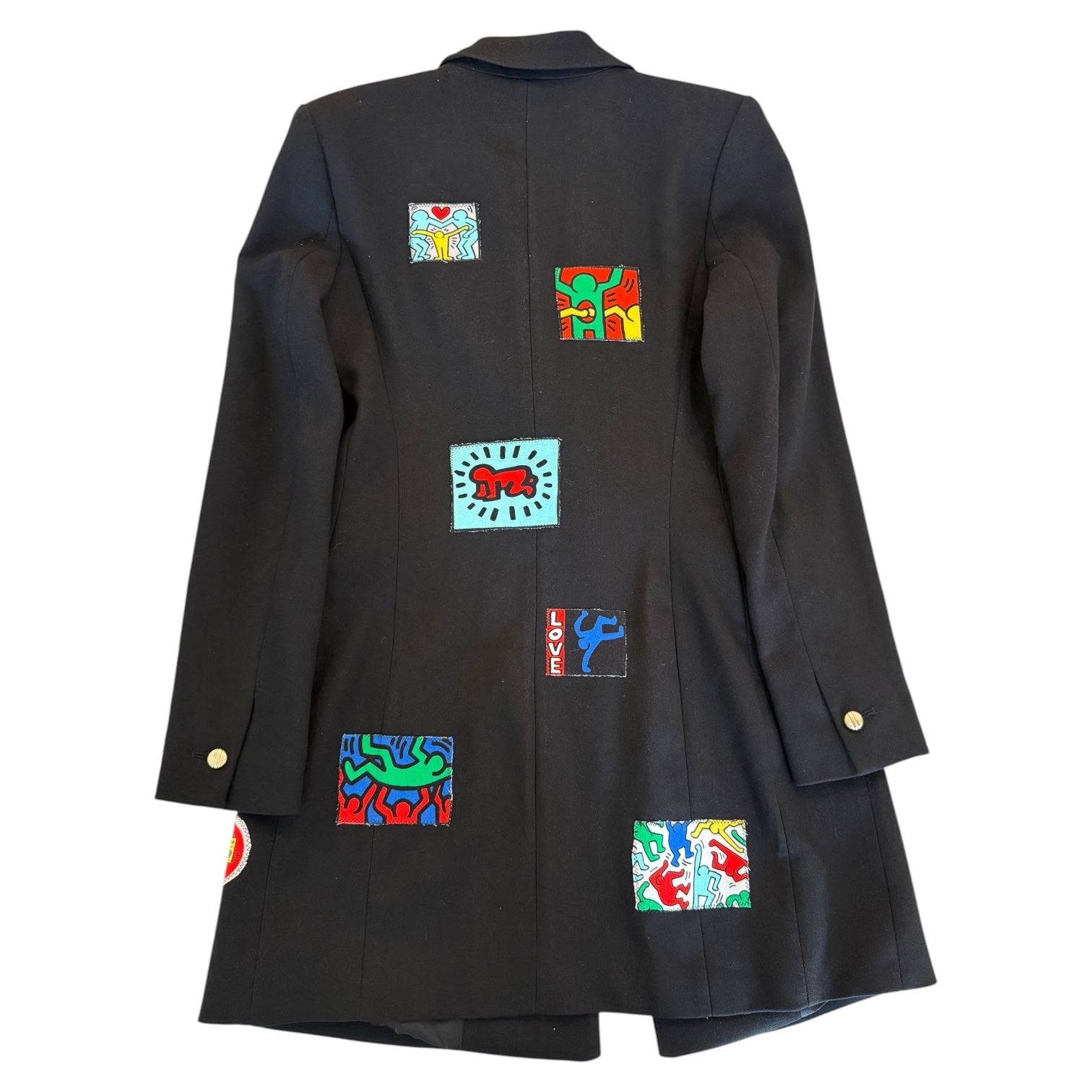 Keith Haring Black Blazer