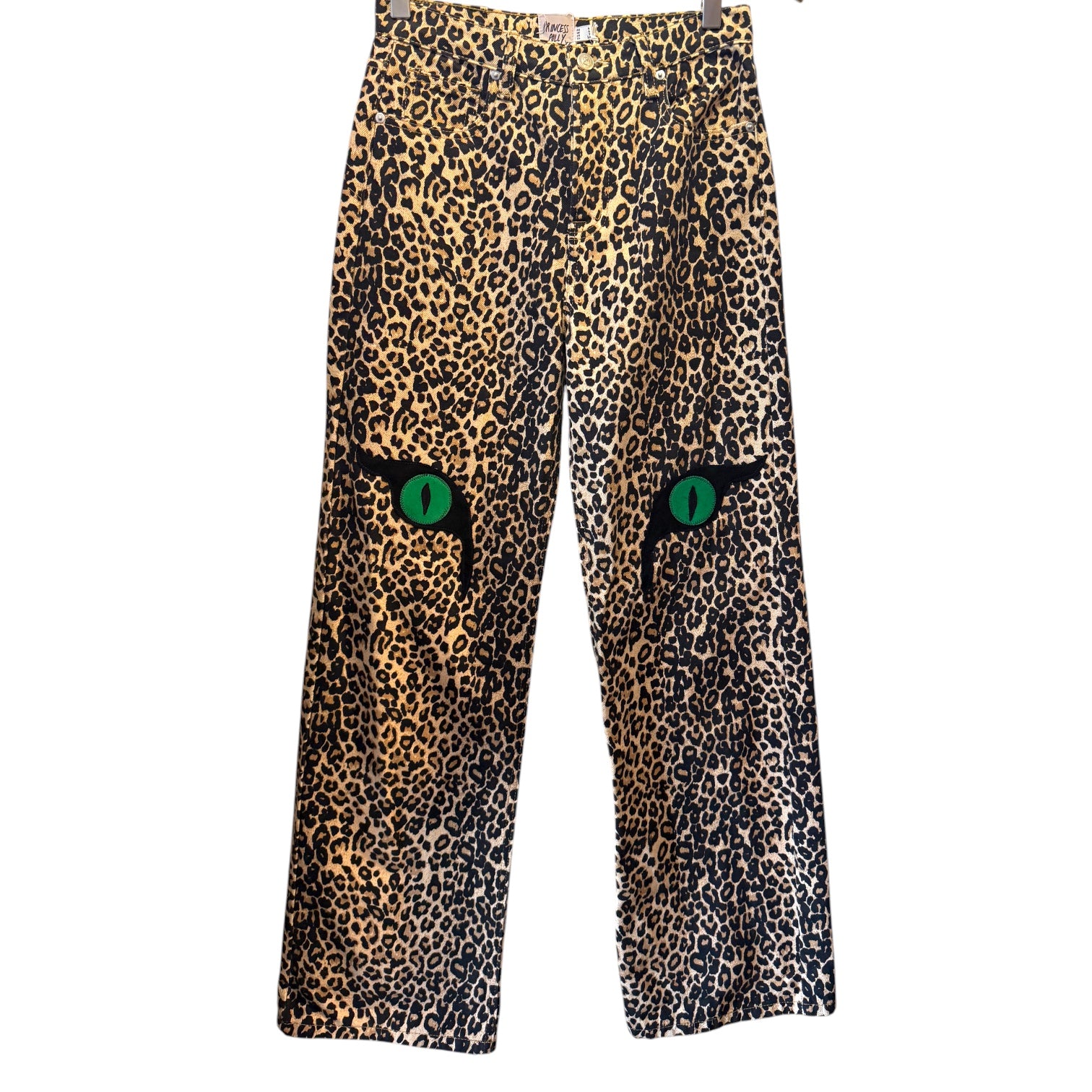 Animal Print Pants with Eyes