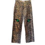 Animal Print Pants with Eyes