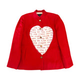 Red Do the Right Thing Blazer