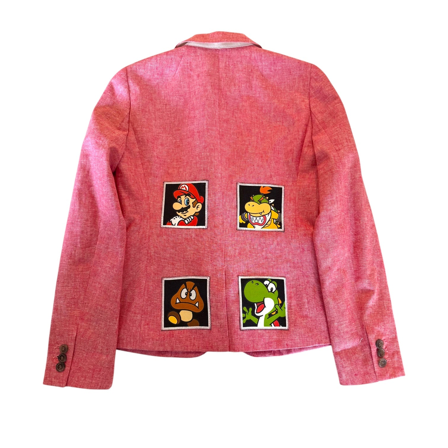 Super Mario J Crew Linen Blend Blazer